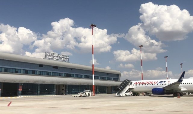 Muş'ta bir ayda 35 bin kişi uçtu