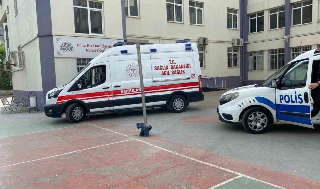 Okuduğu okulda merdivenden düşen öğrenci yaralandı