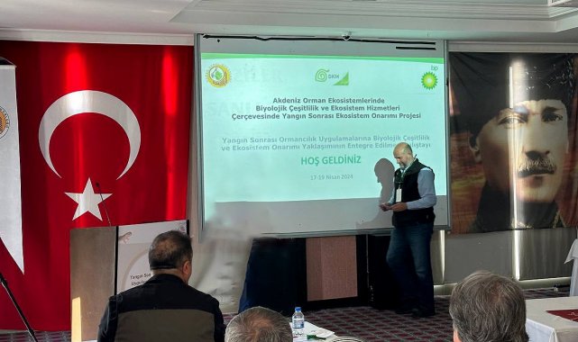 Orman yangınlarının ekosistem üzerindeki etkisiyle ilgili çalıştay yapıldı