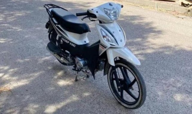 Park halindeki motosiklet çalındı