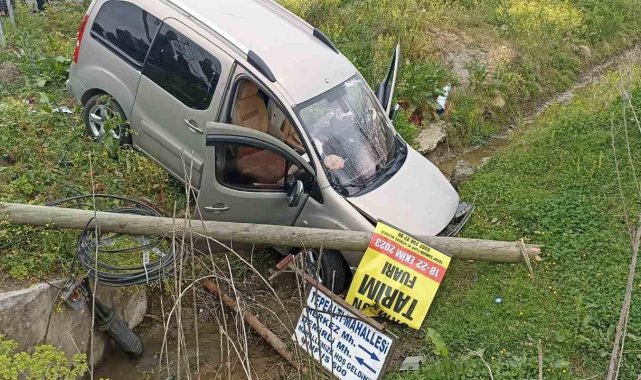 Samsun'da trafik kazası: 1"i polis 6 yaralı