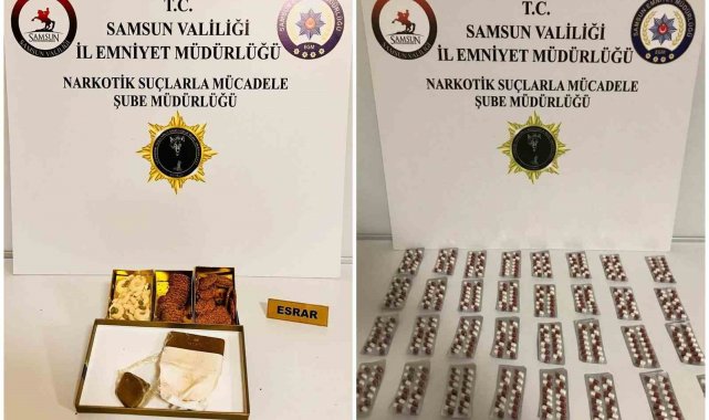 Samsun'da uyuşturucu ile etkin mücadele
