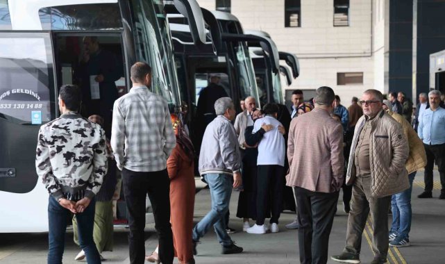 Tatil dönüşü Elazığ otogarında yoğunluk