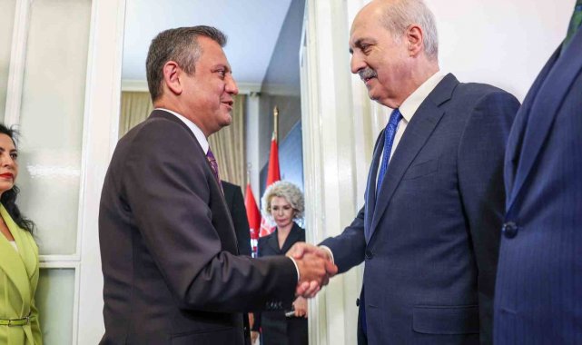 TBMM Başkanı Kurtulmuş, CHP Genel Başkanı Özel'i ziyaret etti