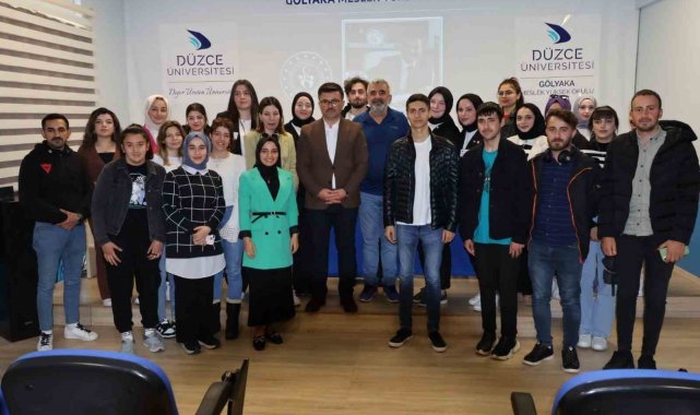 Tecrübelerini gençlere anlattı