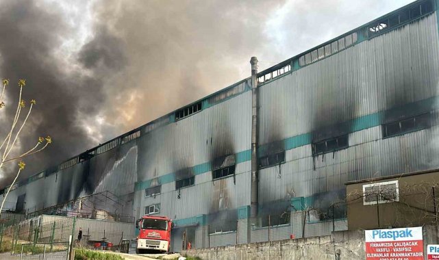 Tekirdağ'daki fabrika yangını kontrol altına alındı
