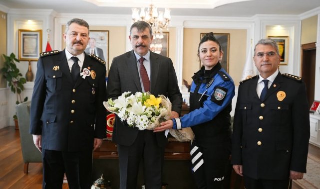 Vali Çiftçi, Emniyet müdürü Kırdar'ı kabul etti