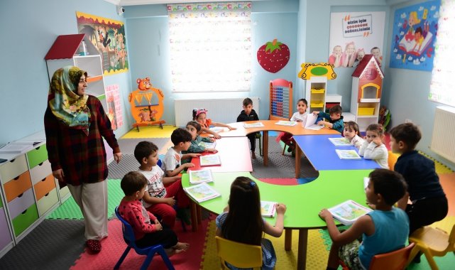 Yeşilyurt'ta sanatsal ve kültürel kurslara yoğun ilgi