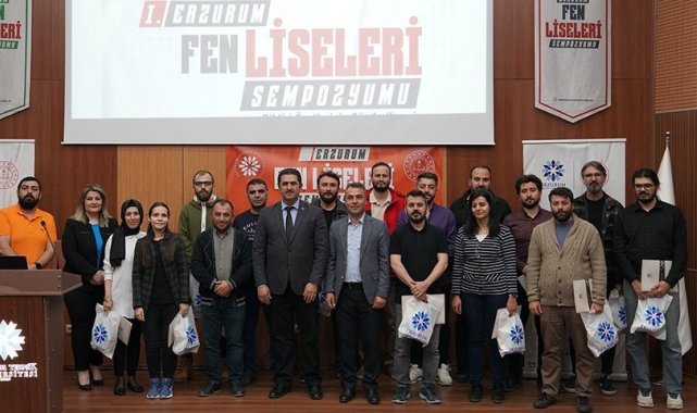 1. Fen Liseleri Sempozyumu'nun kapanış programı gerçekleştirildi