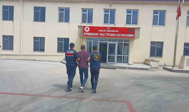 17 yıl 13 ay hapis cezası ile aranan şahsı jandarma yakaladı