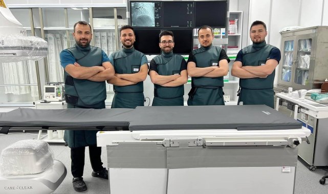 2 ay önce açılışı yapılan anjiyografi ünitesinden 92 hasta hizmet aldı
