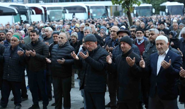 200 hacı adayı yolcu edildi