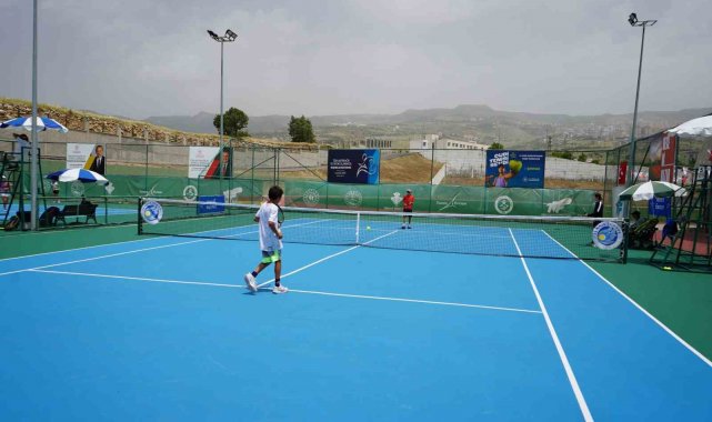 3. Uluslararası Cudi Cup Tenis Turnuvası sona erdi
