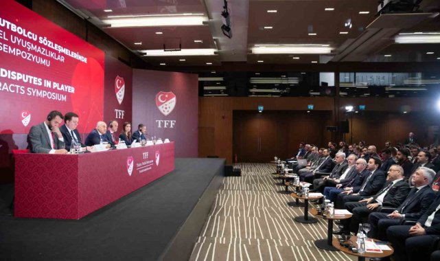'Profesyonel Futbolcu Sözleşmelerinde Güncel Uyuşmazlıklar' sempozyumu düzenlendi