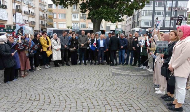 AK Partili kadınlardan Gazzeli anneler için açıklama