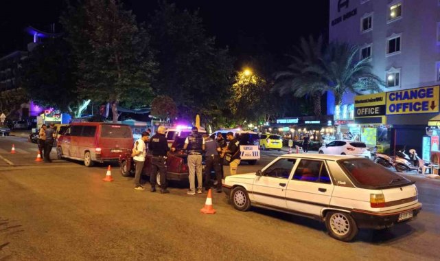 Alanya'da genel asayiş uygulaması yapıldı