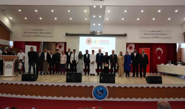 Arapça bilgi ve etkinlik yarışmasında 3 birincilik Kahta'dan