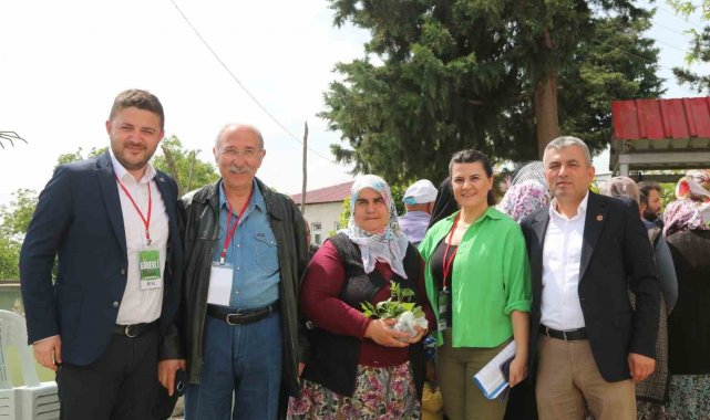 Atakum'dan çiftçilere 30 bin fide desteği