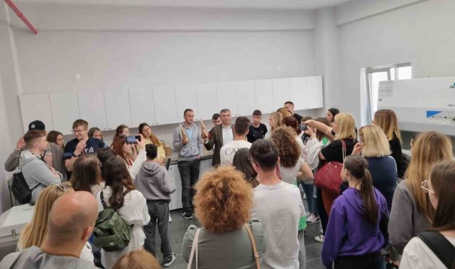 Avrupalı öğrenciler Düzce Üniversitesi'nde