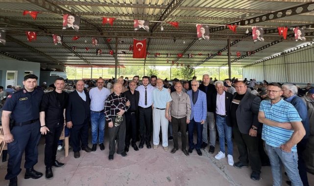 Babaeski'de yağmur ve şükür duası yapıldı