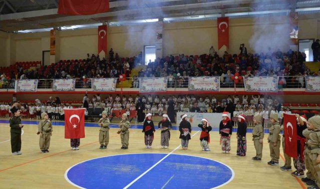 Bafra'da 4-6 yaş Kur'an kursu öğrenci ve mezunları programı