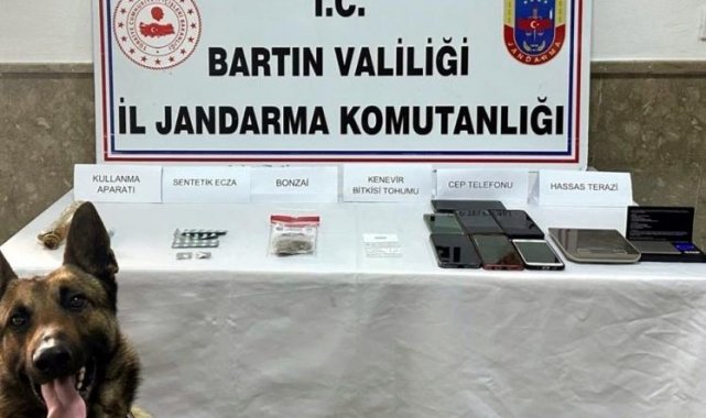 Bartın'da 6 eve eş zamanlı uyuşturucu operasyonu