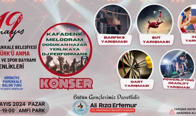 Başkan Ertemur gençleri 19 Mayıs şenliğine davet etti
