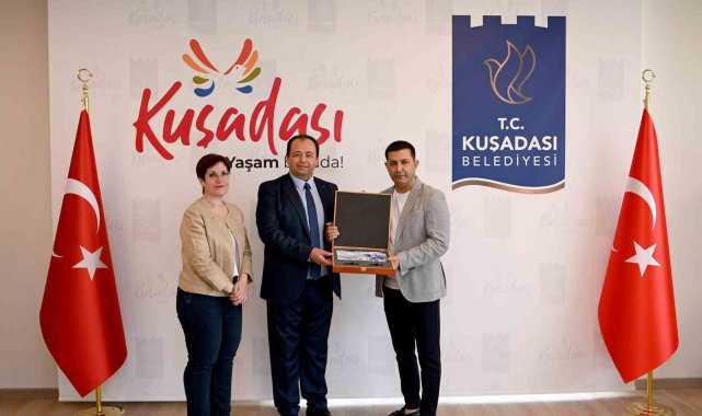 Başkan Günel, Creil'den gelen heyeti ağırladı