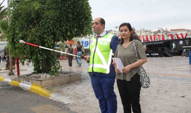Başkan Özen'in beyaz baston çağrısı yanıtsız kalmadı