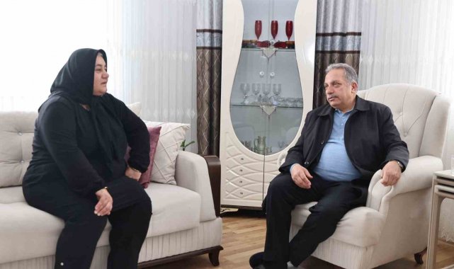Başkan Yalçın'dan Anneler Gününde anlamlı ziyaretler