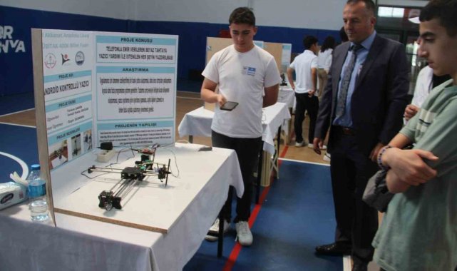 Beyşehir'de Bilim Fuarı açıldı