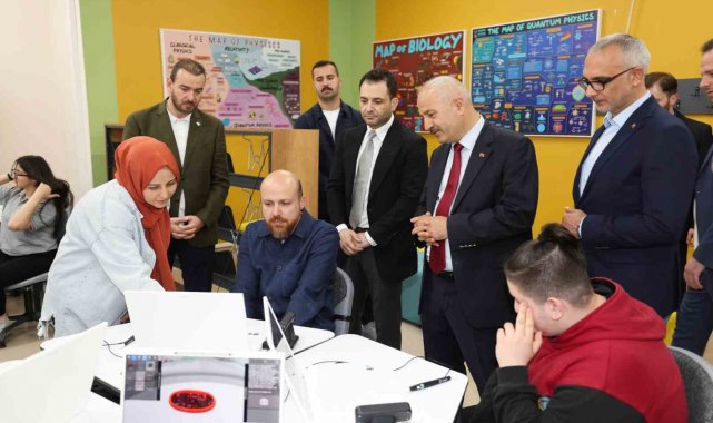 Bilal Erdoğan'dan Güzide Gençlik Merkezi'ne ziyaret