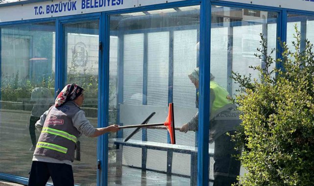Bozüyük'te temizlik çalışmaları hız kesmiyor