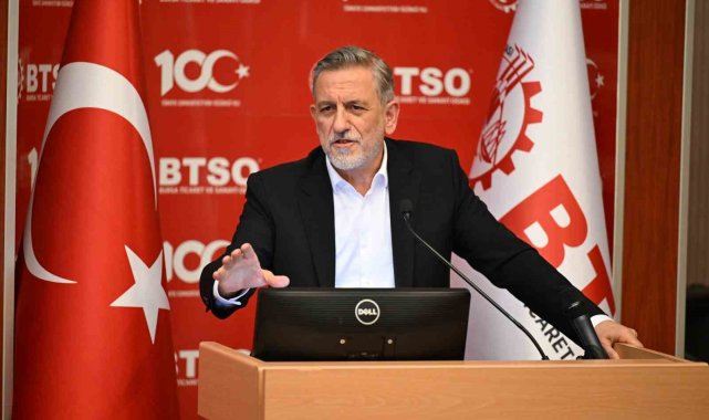 BTSO Yönetim Kurulu Başkanı İbrahim Burkay'dan Bursa iş dünyasına dev yatırım müjdesi