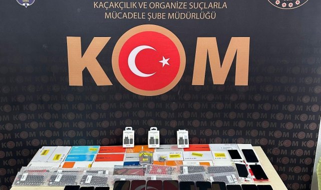 Burdur'da kaçak telefon ve imei klonlama operasyonu: 1 tutuklama