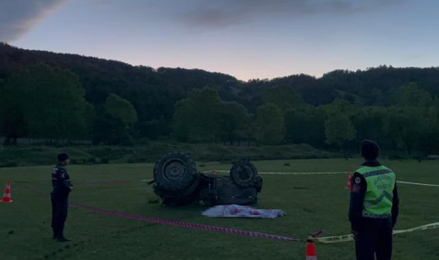 Bursa'da çocuklar devrilen traktörün altında kaldı: 1 ölü, 2 yaralı