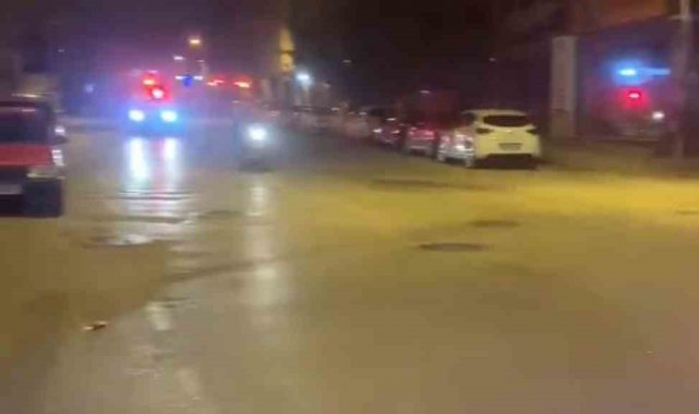 Bursa'da polis ile motosiklet kovalamacası kamerada