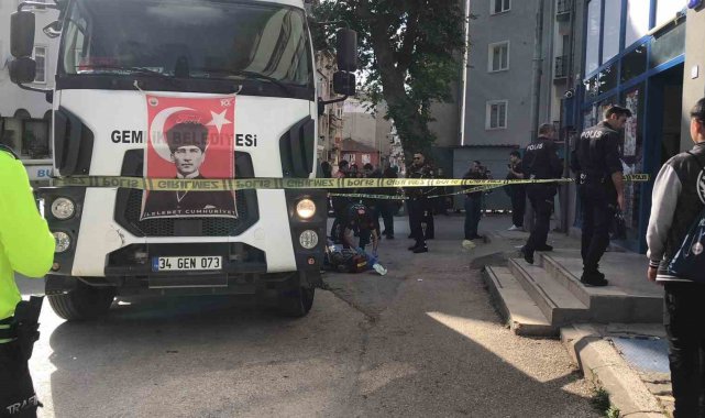 Bursa'da yaşlı kadın kamyon altında kalarak can verdi