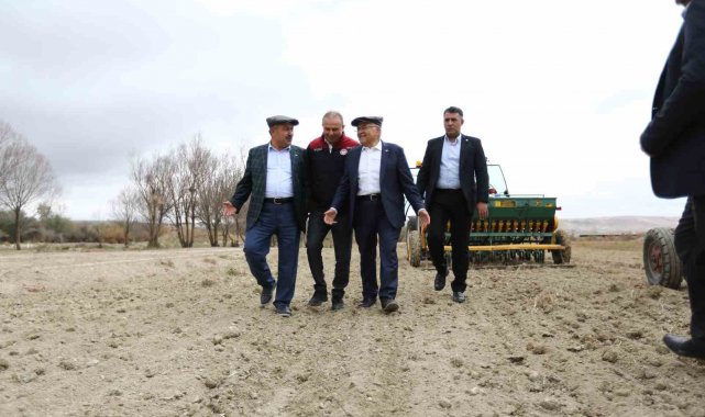 Büyükşehir'in mera vasfı kazandırdığı 600 dekar alan 6 ayda yeşile büründü