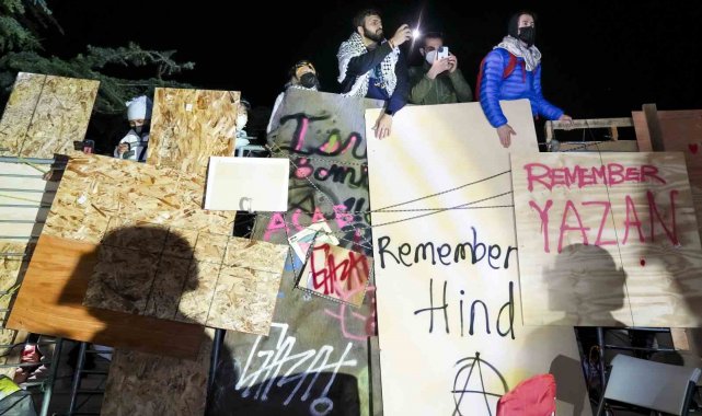 California Üniversitesi'ndeki Filistin'e destek gösterisine polis baskını: 132 gözaltı