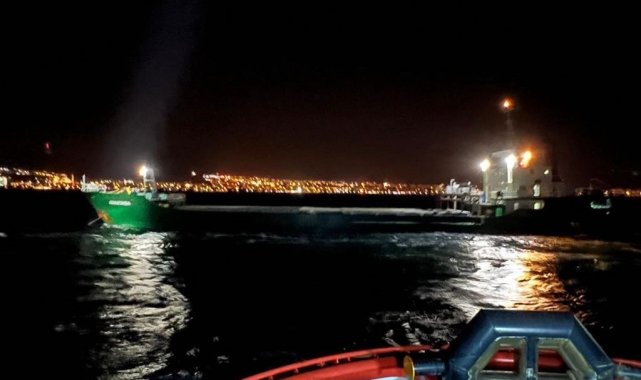 Çanakkale Boğazı'nda genel kargo gemisi makine arızası yaptı