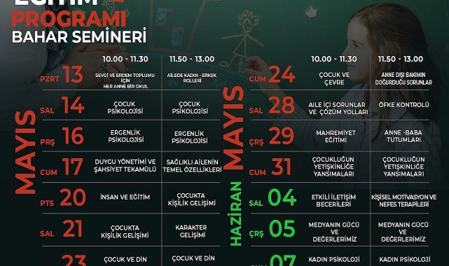 Canik'te annelere özel seminer