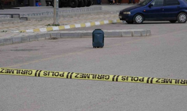Çankırı'da şüpheli çantadan nargile çıktı