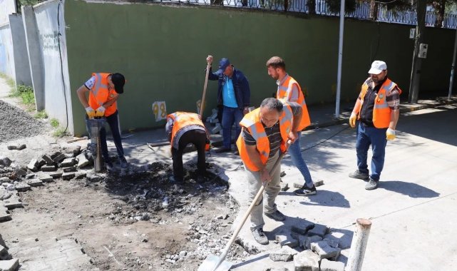 Çarşamba'da pazar yerleri onarılıyor