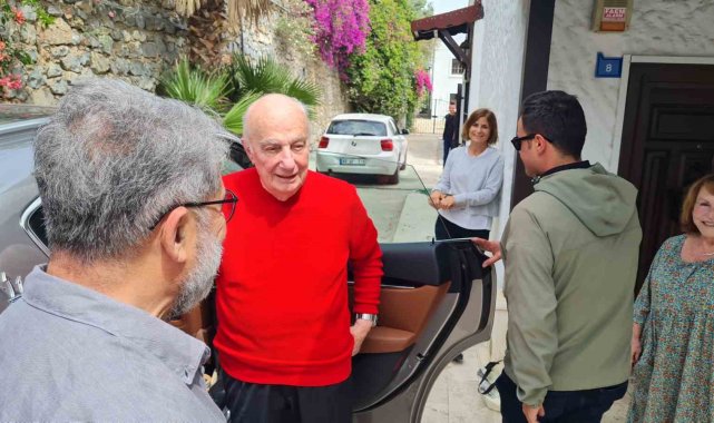 Çetin Doğan, Bodrum'daki evine geldi