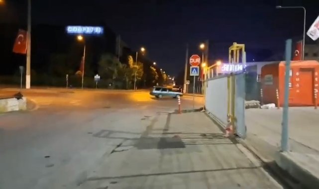 Dakikalarca drift attı, kamerayı görünce kaçtı