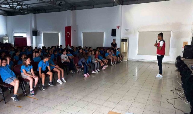 Dalaman'da öğrencilere gıda güvenilirliği anlatıldı