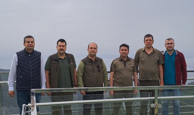 DKMP Bölge Müdürü Çiçek, Kazdağları'nı ziyaret etti