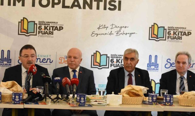 Doğu Anadolu Erzurum 6. Kitap Fuarı başlıyor