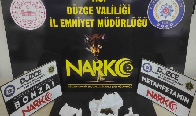 Düzce'de uyuşturucu operasyonu: 2 kişi tutuklandı